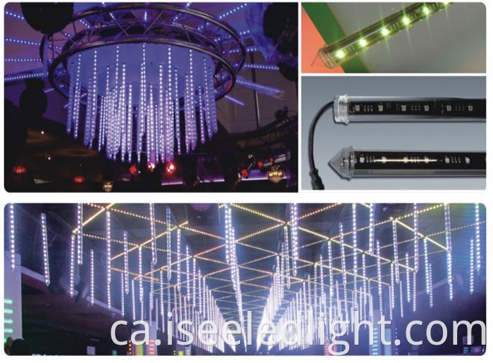 LED 3D Tube Club ceiling deco